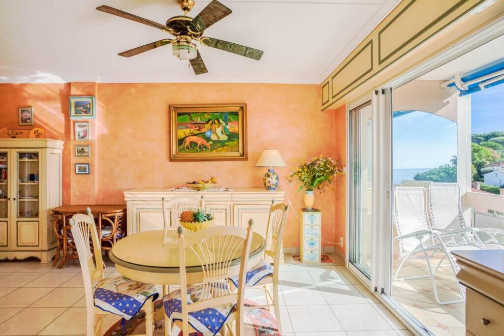 شقة A6- 2 Bdr Incredible Sea View - Ac, Garage & Terrace أنتيب المظهر الخارجي الصورة